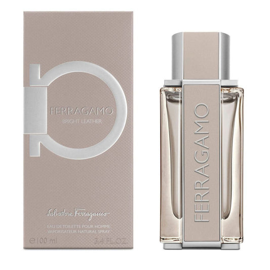 Salvatore Ferragamo Bright Leather 3.4oz Men EDT Spray by Salvatore Ferragamo