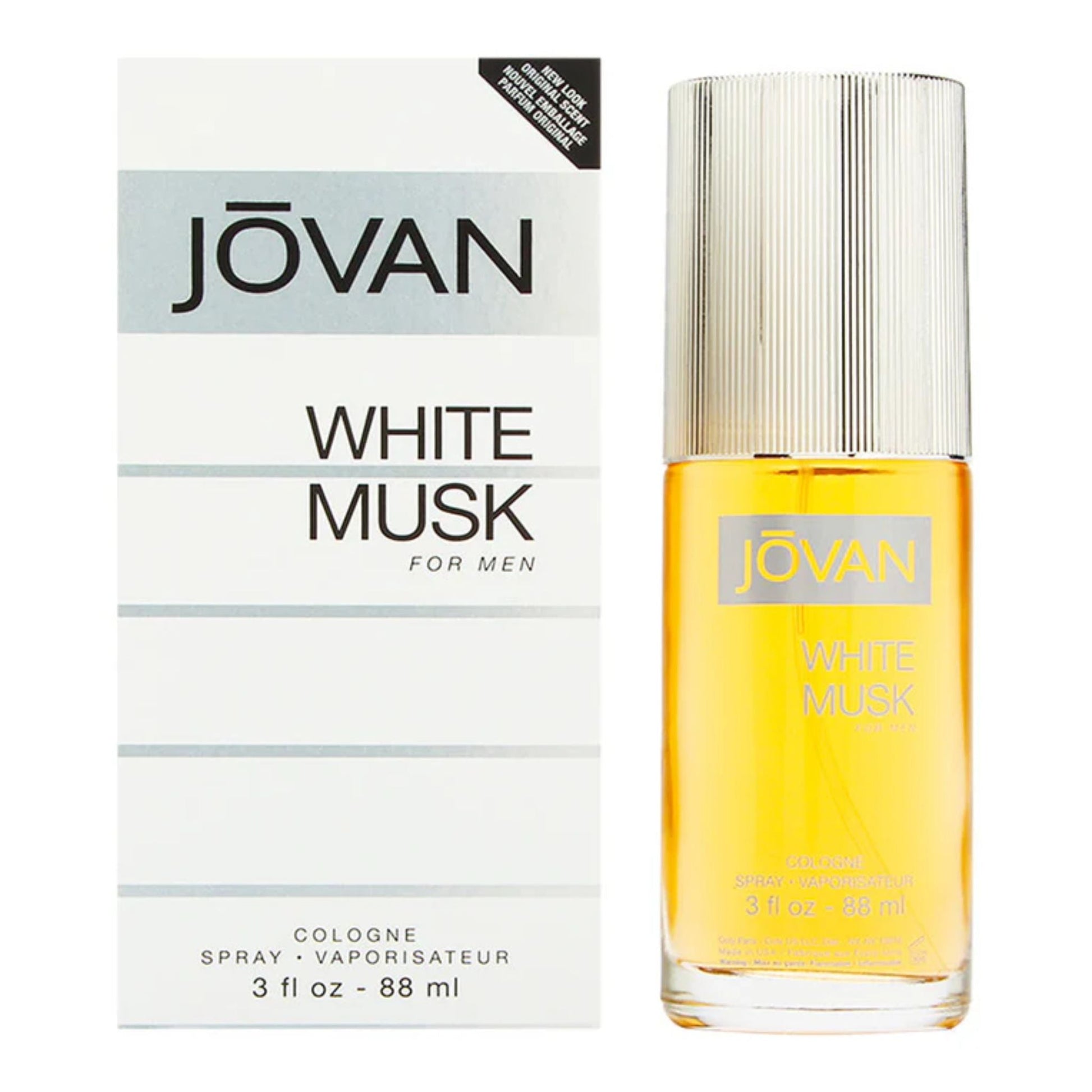 Jovan Musk White 3.0oz Men EDC Spray by Jovan