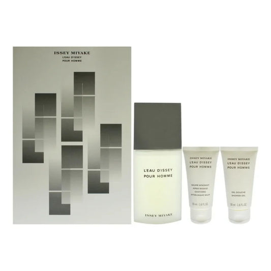 Miyake 3-Piece Set 4.2oz Men EDT Spray by Issey Miyake
