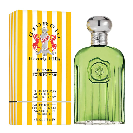 Giorgio Beverly Hill 4.0oz Men EDT Spray by Giorgio Beverly Hills
