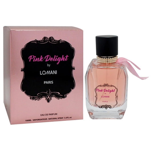 Lomani Pink Delight 3.3oz Women EDP Spray by Lomani