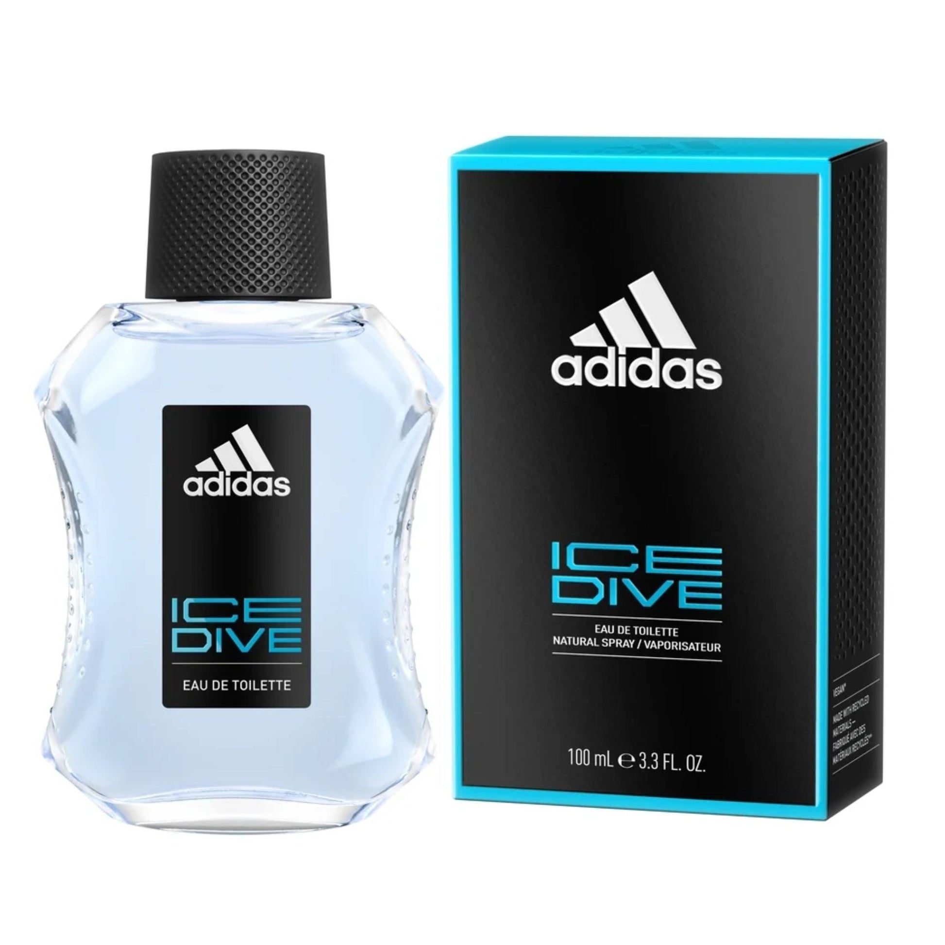 Adidas Ice Dive 3.3oz Men EDT Spray by Adidas