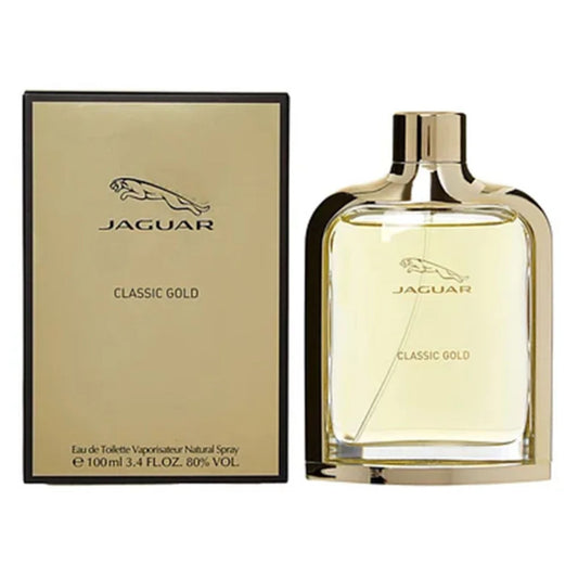 Jaguar Gold 3.3oz Men EDT Spray by Jaguar