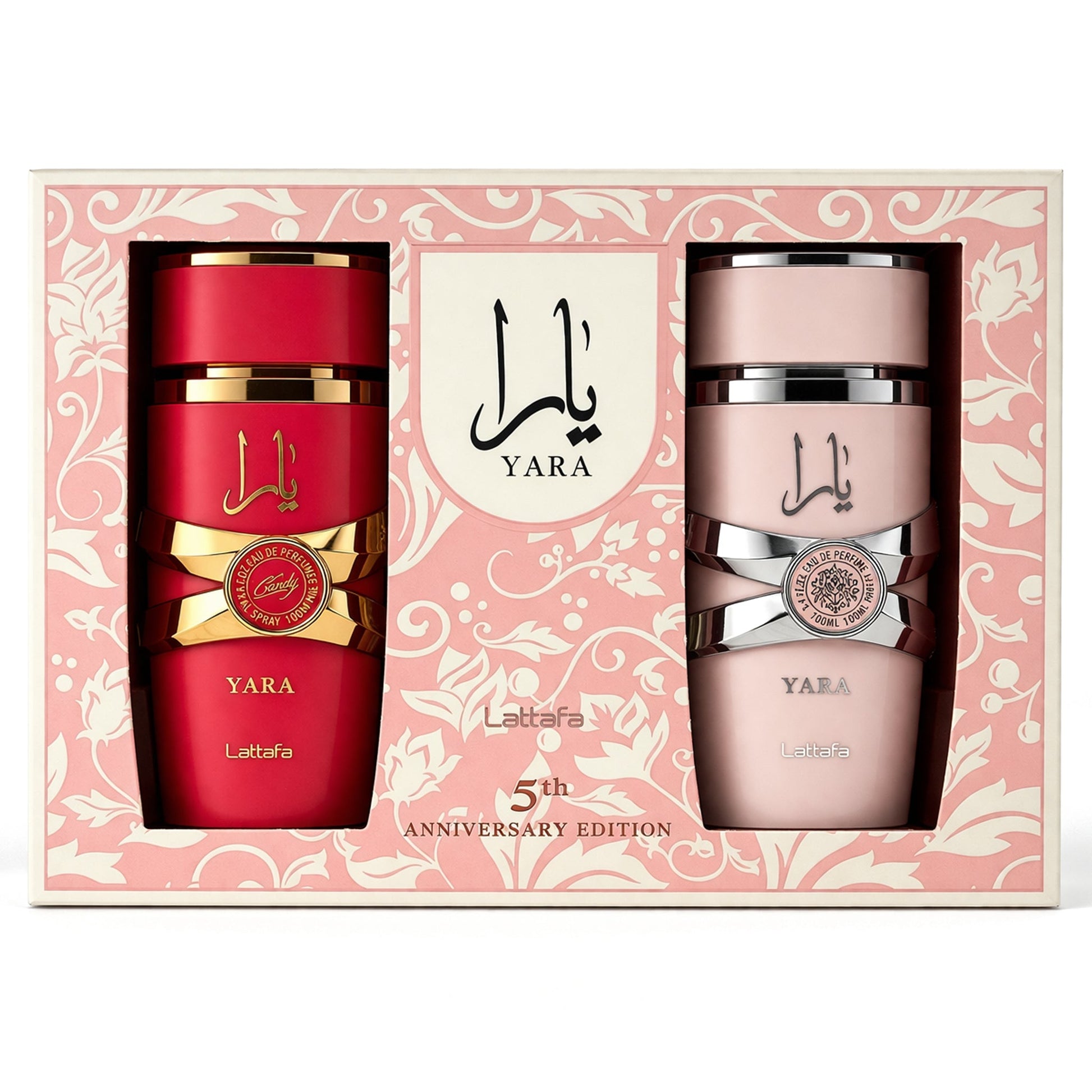 Lattafa Yara & Yara Candy 2-Piece Set 3.4oz Women EDP Spray by Lattafa