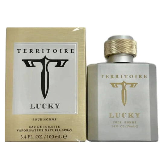 Territoire Lucky 3.4oz Men EDP Spray by YZY Perfume