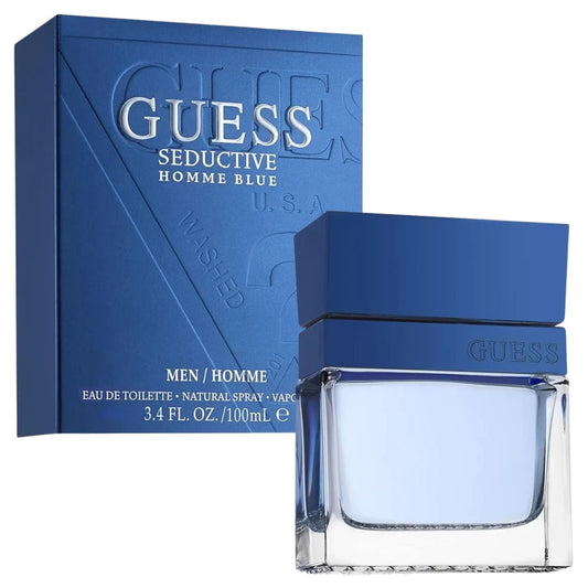 Guess Seductive Blue 3.4oz Men EDT by Guess