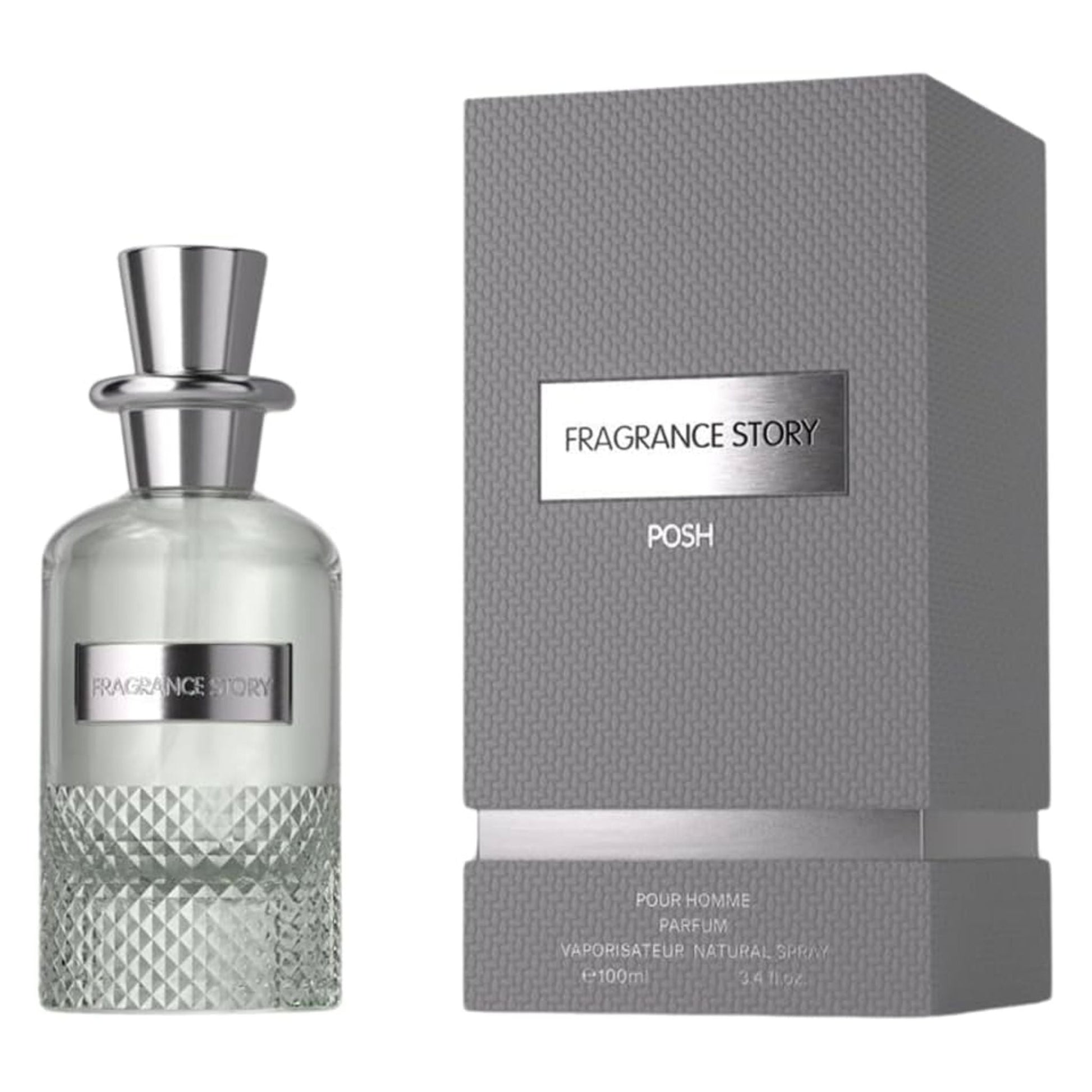 Fragrance Story Posh 3.4oz Men EDP Spray by Fragrance Story
