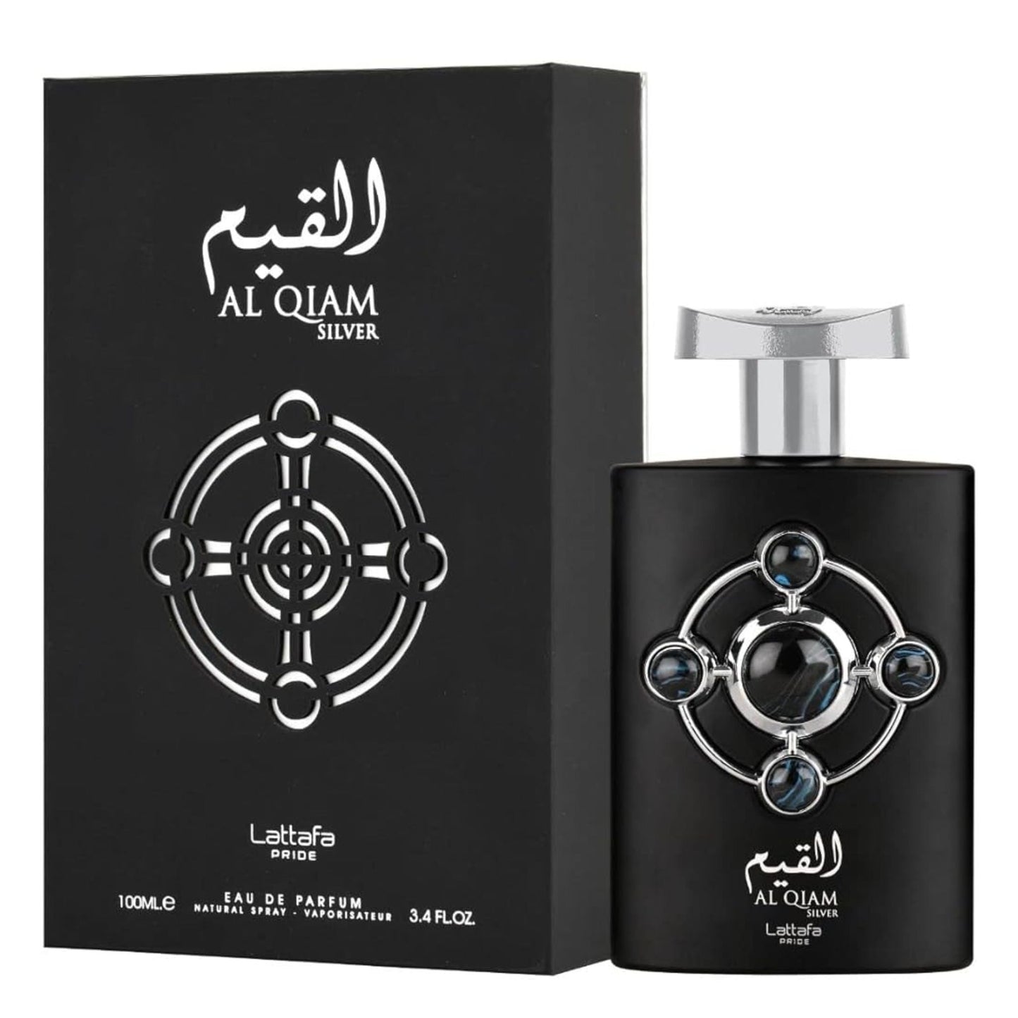 Lattafa Al Qiam Silver 3.4oz Unisex EDP Spray by Lattafa