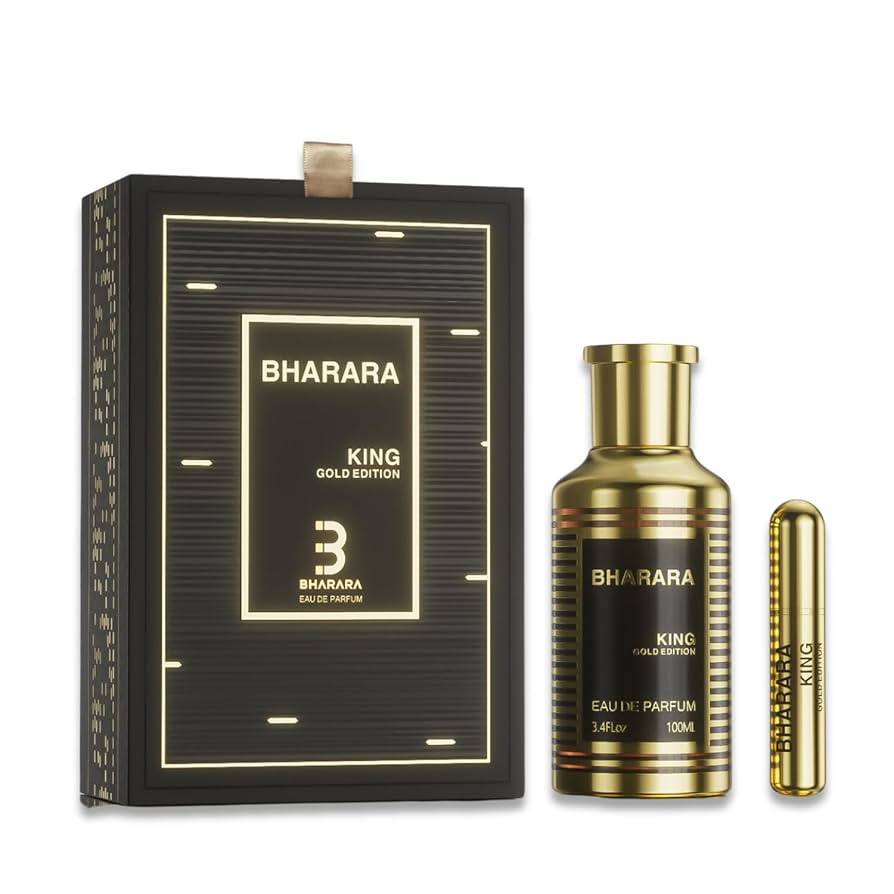Bharara King Gold 3.4oz Men EDP Spray by Bharara