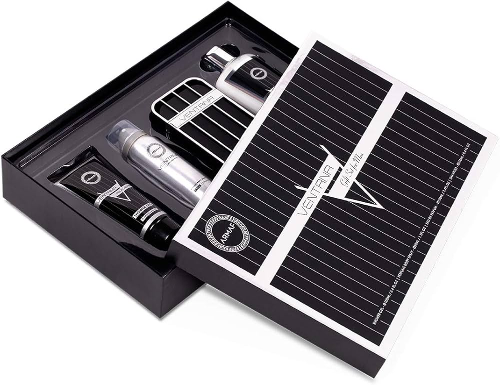 Armaf Ventana 4-Piece Set 3.4oz Men EDP Spray by Armaf