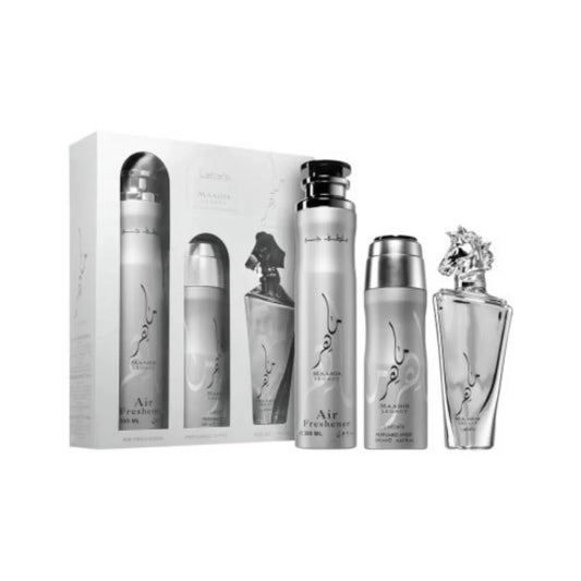 Lattafa Maahir Legacy 3-Piece Set 3.4oz Men EDP Spray by Lattafa