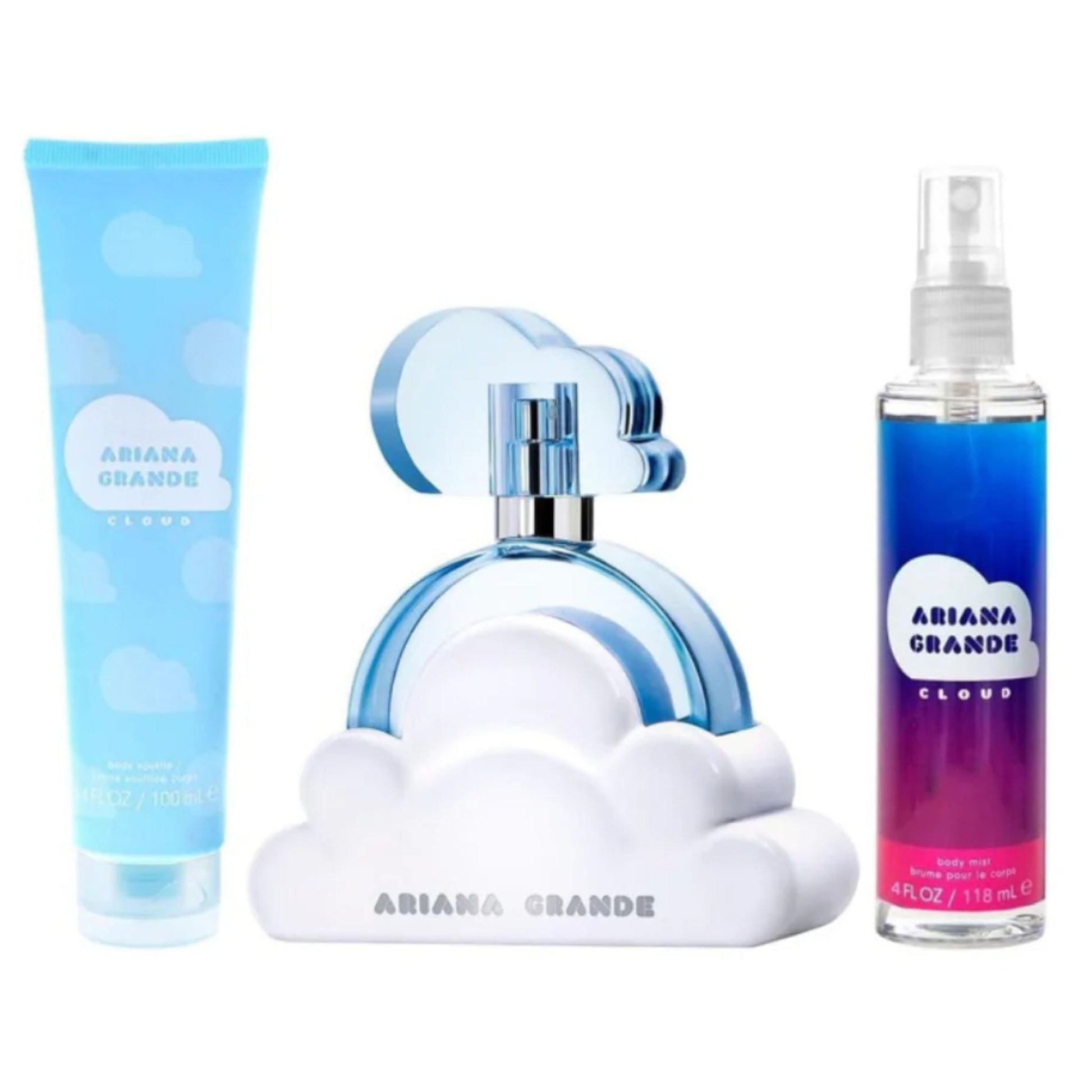 Ariana Grande Cloud 3-Piece Set 3.4oz Women EDP Spray by Ariana Grande