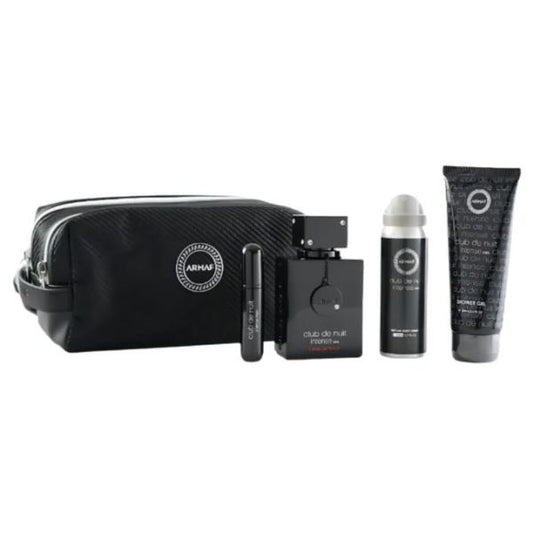 Armaf Club de Nuit Intense Extrait 5-Piece Set 2.37oz Men EDT Spray by Armaf
