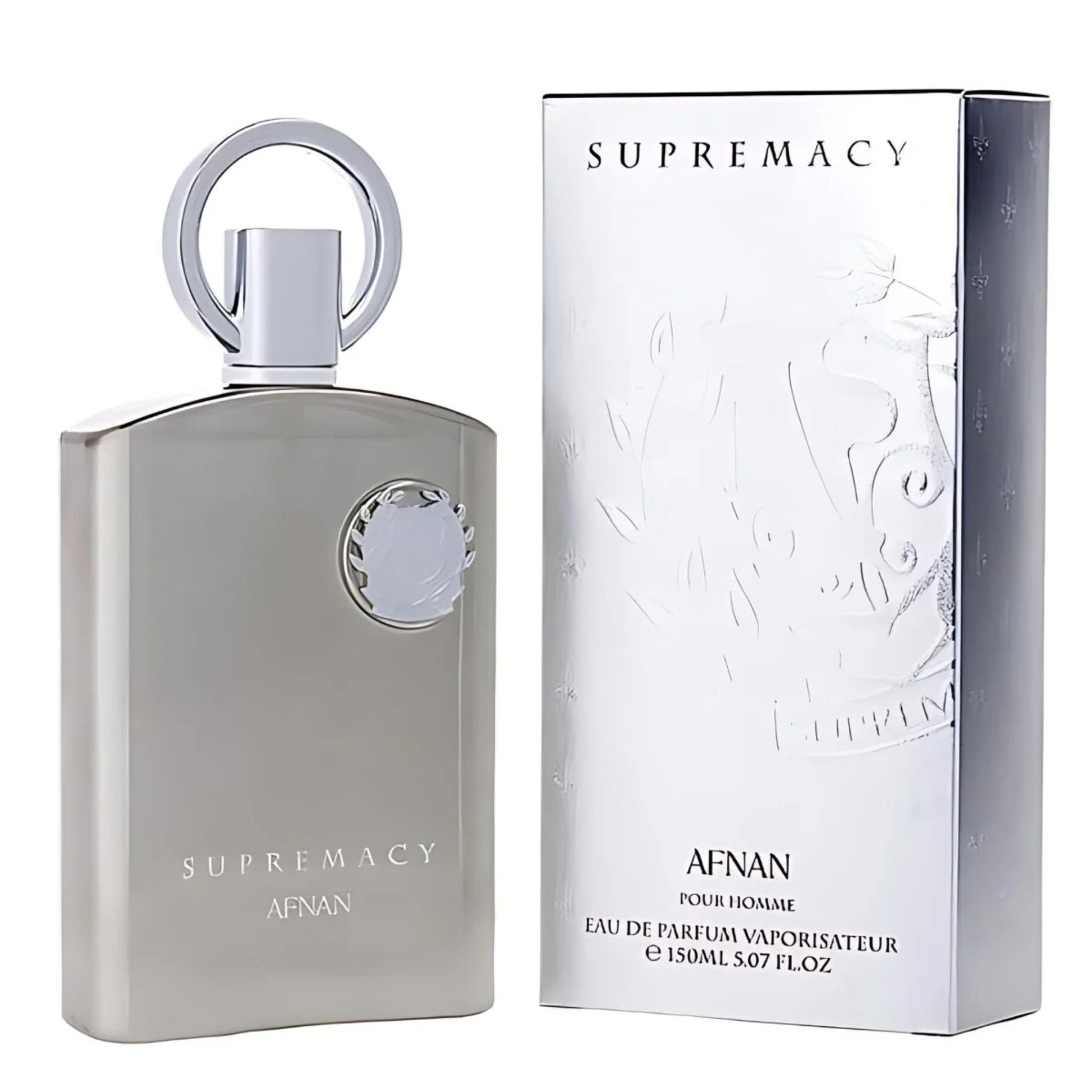 Afnan Supremacy Silver 5.0oz Men EDP Spray by Afnan