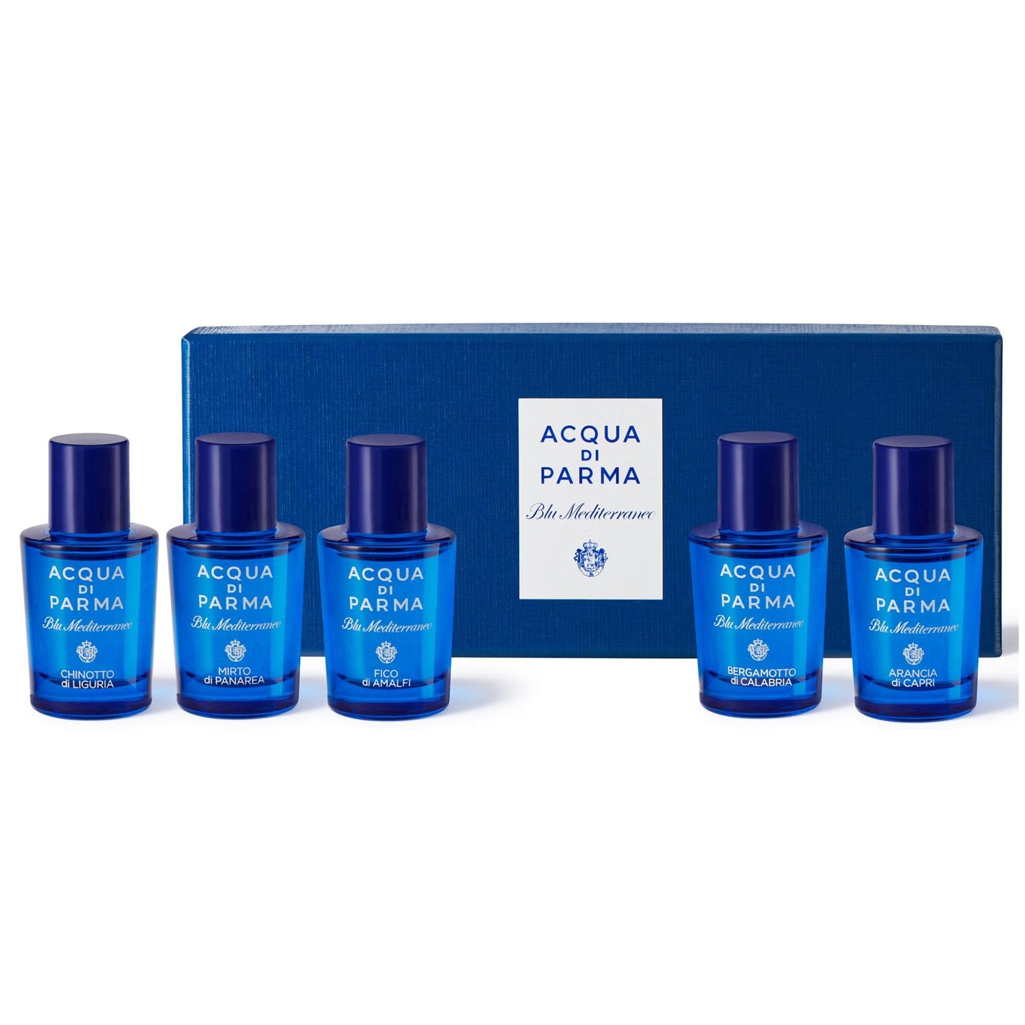 Acqua Di Parma Blu Mediterraneo Mini Set 5Xo.5oz Unisex EDT Splash by Acqua Di Parma
