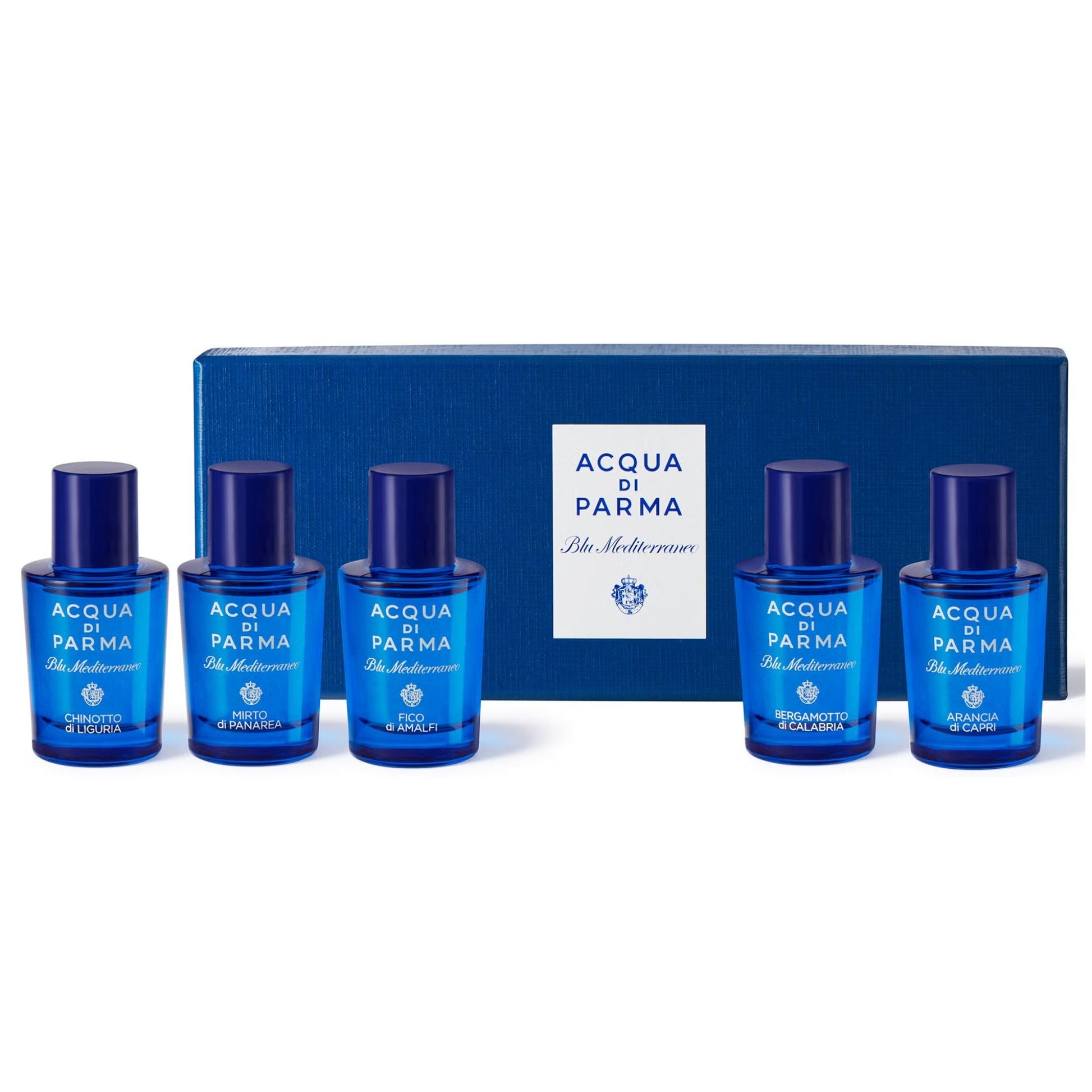 Acqua Di Parma Blu Mediterraneo Mini Set 5Xo.5oz Unisex EDT Splash by Acqua Di Parma