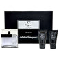 Salvatore Ferragamo F Pour Homme Black 3-Piece Set 3.4oz Men EDT Spray by Salvatore Ferragamo