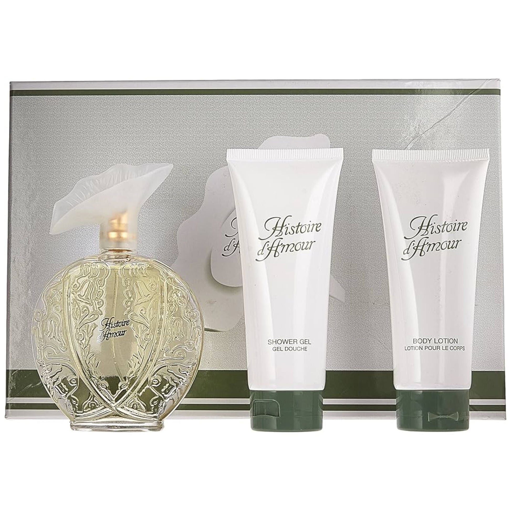 Histoire D'amour 3-Piece Set 3.4oz Women EDT Spray by Aubusson