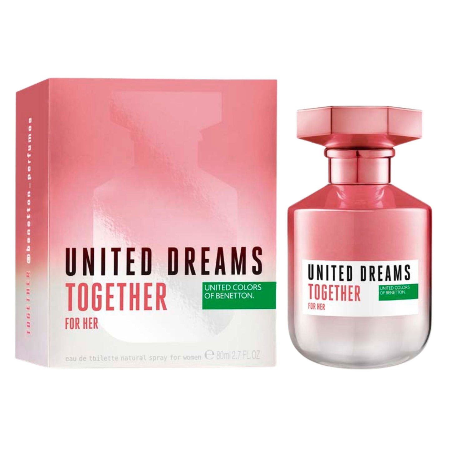 Benetton Dreams Together 2.7oz Women EDT by Benetton