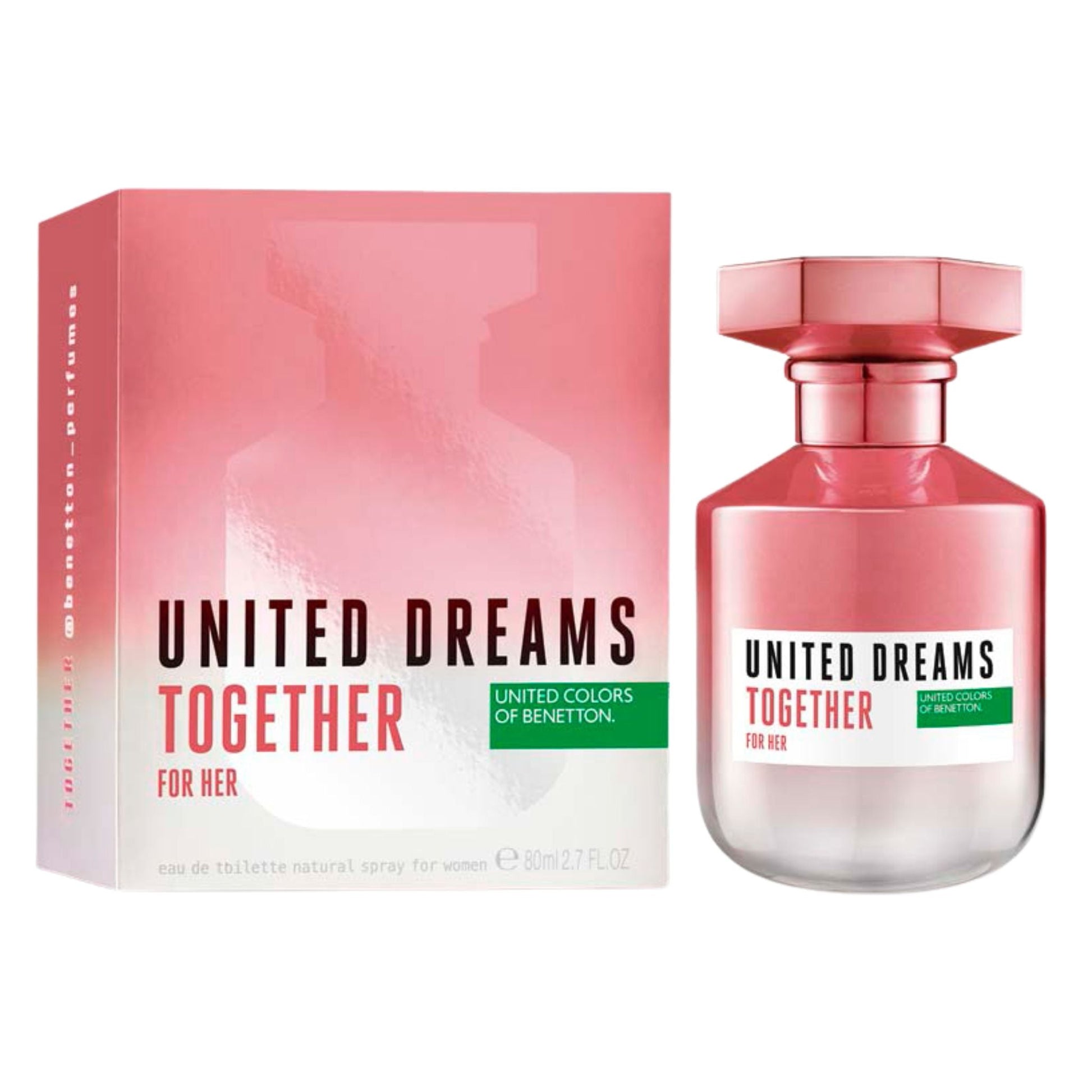 Benetton Dreams Together 2.7oz Women EDT by Benetton