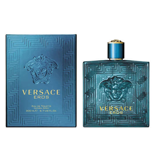 Versace Eros 6.7oz Men EDT Spray by Versace