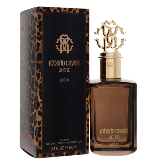 Roberto Cavalli Uomo Parfum 3.3oz Men EDP Spray by Roberto Cavalli