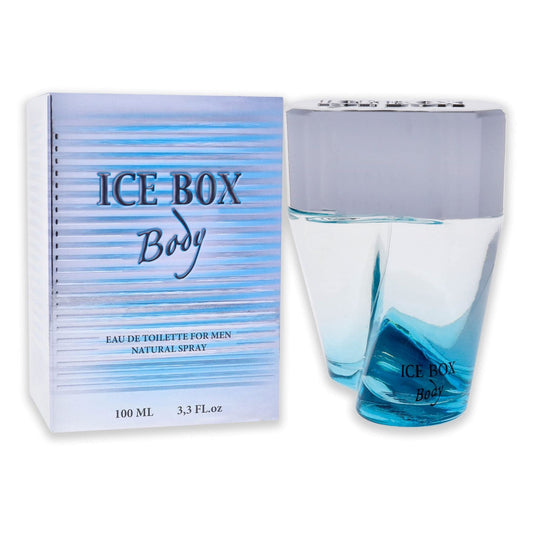 New Brand Ice Box Body 3.3oz Men EDT Spray by New Brand