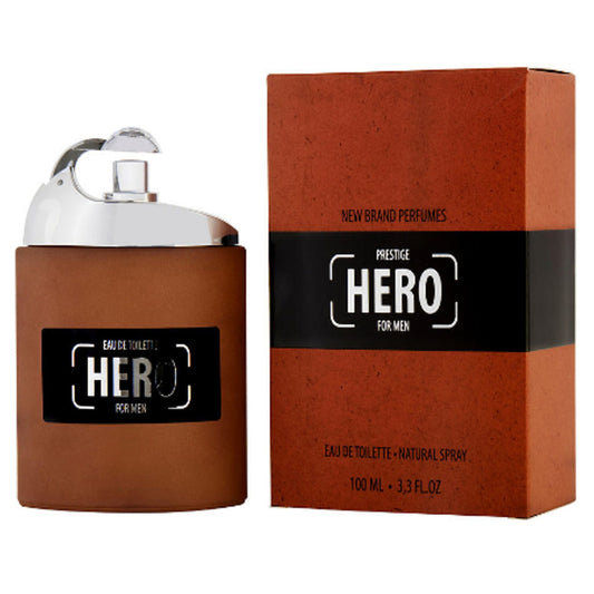 New Brand Hero 3.3oz Men EDT Spray by New Brand