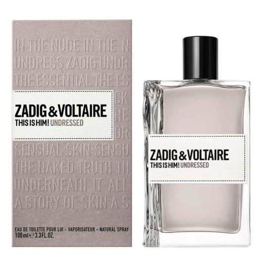 Zadig & Voltaire Undressed 3.3oz Men EDT Spray by Zadig & Voltaire