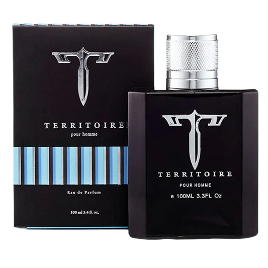 Territoire Blue 3.4oz Men EDP Spray by YZY Perfume
