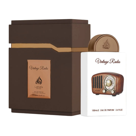 Lattafa Vintage Radio Lattafa 3.4oz Unisex EDP Spray by Lattafa