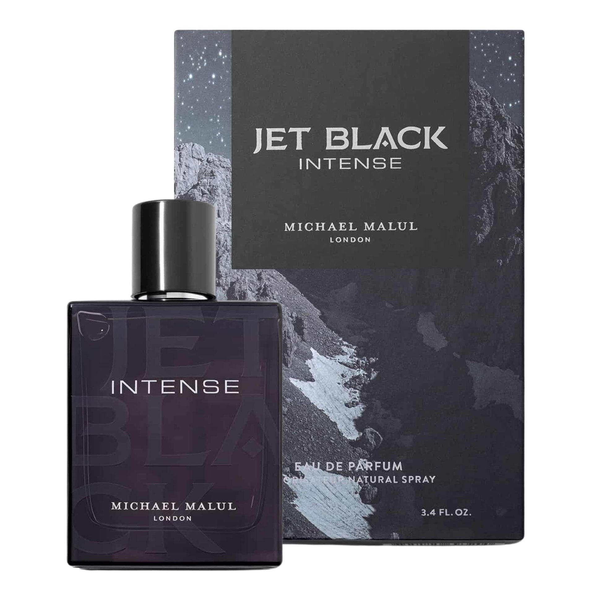 Michael Malul Jet Black Intense 3.4oz Men EDP Spray by Michael Malul