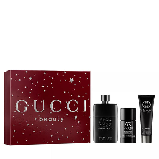 Gucci Guilty 3-Piece Set 3.0oz Men EDP Spray by Gucci