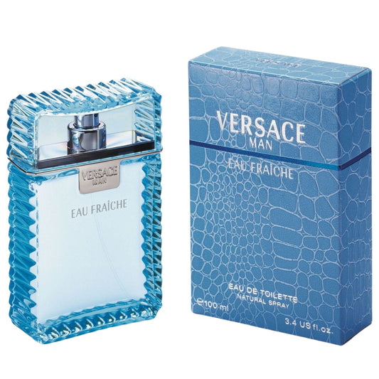 Versace Man Fraiche 3.4oz Men EDT Spray by Versace