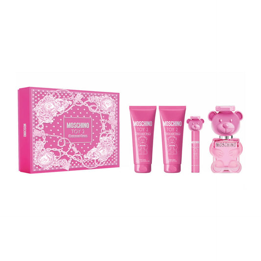 Moschino Toy Bubble Gum 4-Piece Set 3.4oz Women EDT Spray by Moschino