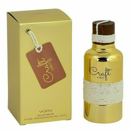 Vurv Craft Oro 3.4oz Men EDP Spray by Vurv