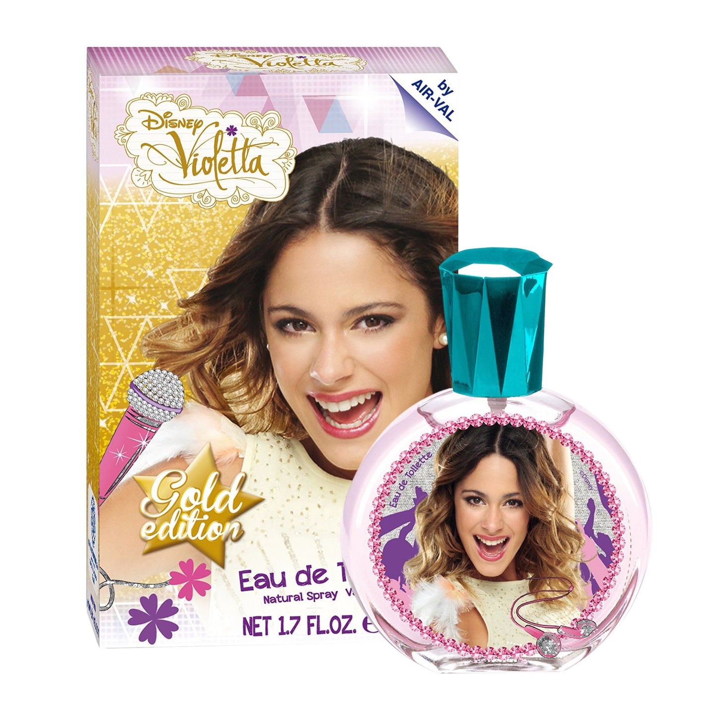 Violetta Gold 1.7oz Kids EDT Spray by Air Val