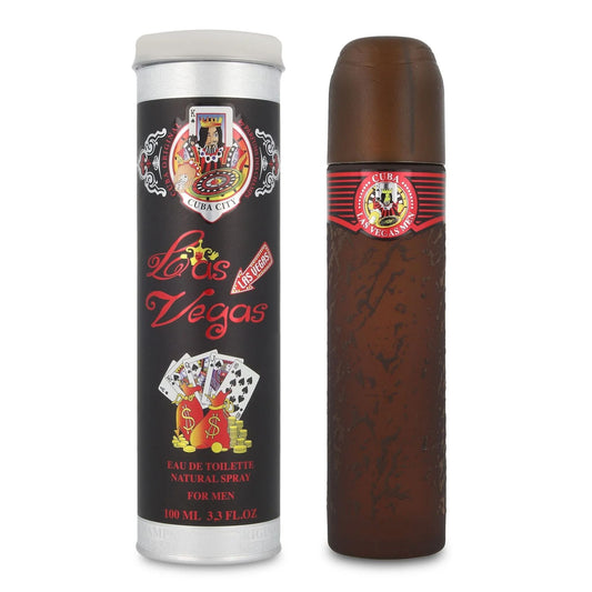 Cuba Las Vegas 3.3oz Men EDT Spray by Cuba