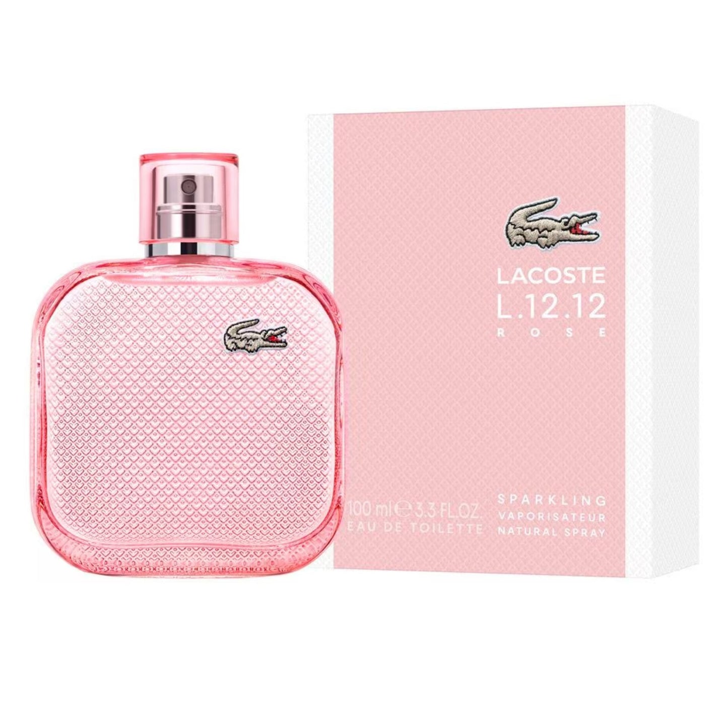 Lacoste Rose Sparkling 3.3oz Women EDT Spray by Lacoste