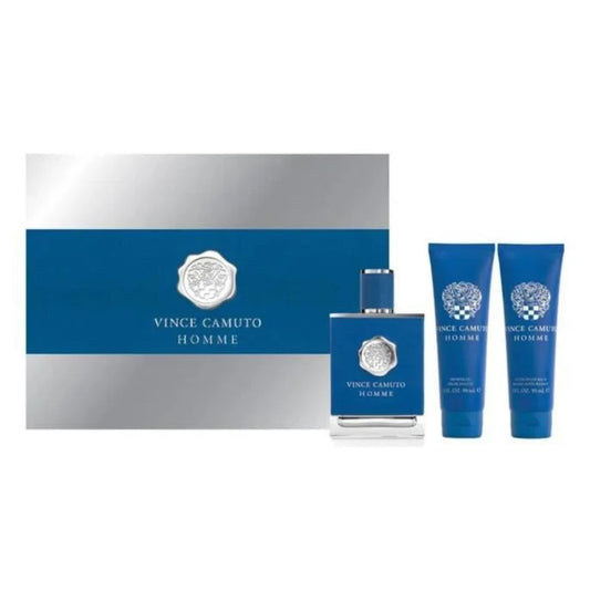Vince Camuto Homme 3-Piece Set 3.4oz Men EDT Spray by Vince Camuto