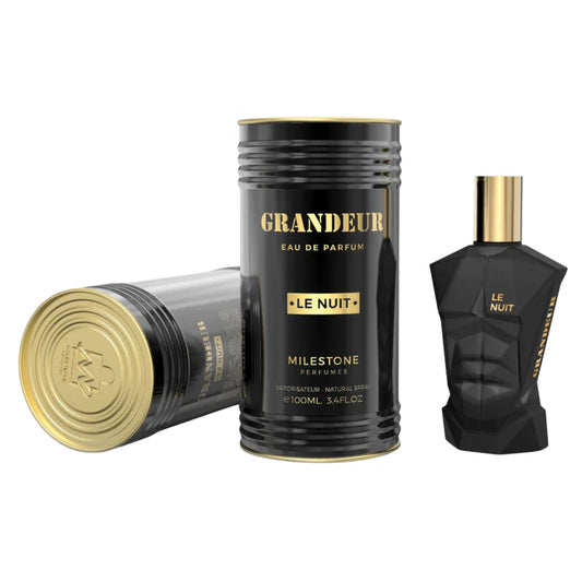 Milestone Grandeur Le Nuit 3.4oz Men EDP Spray by Milestone