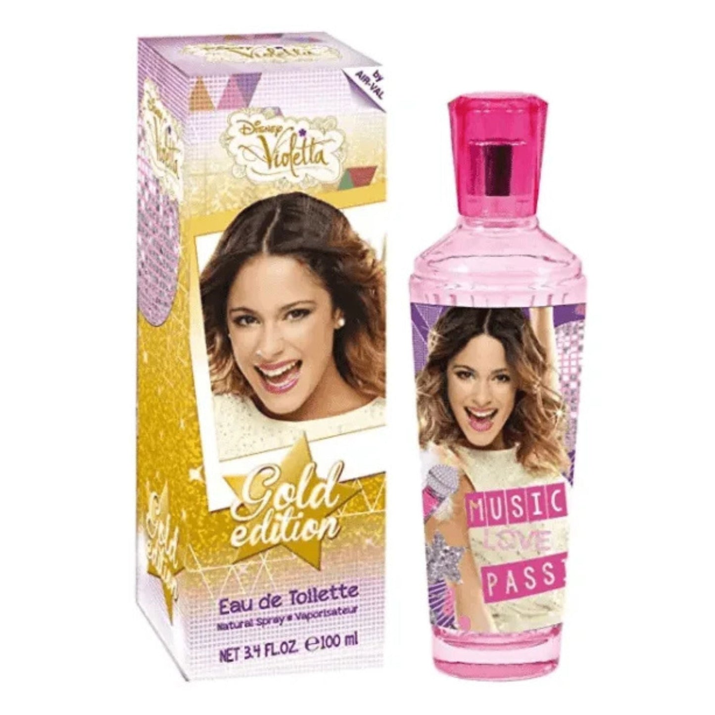 Violetta Gold 3.4oz Kids EDT Spray by Air Val