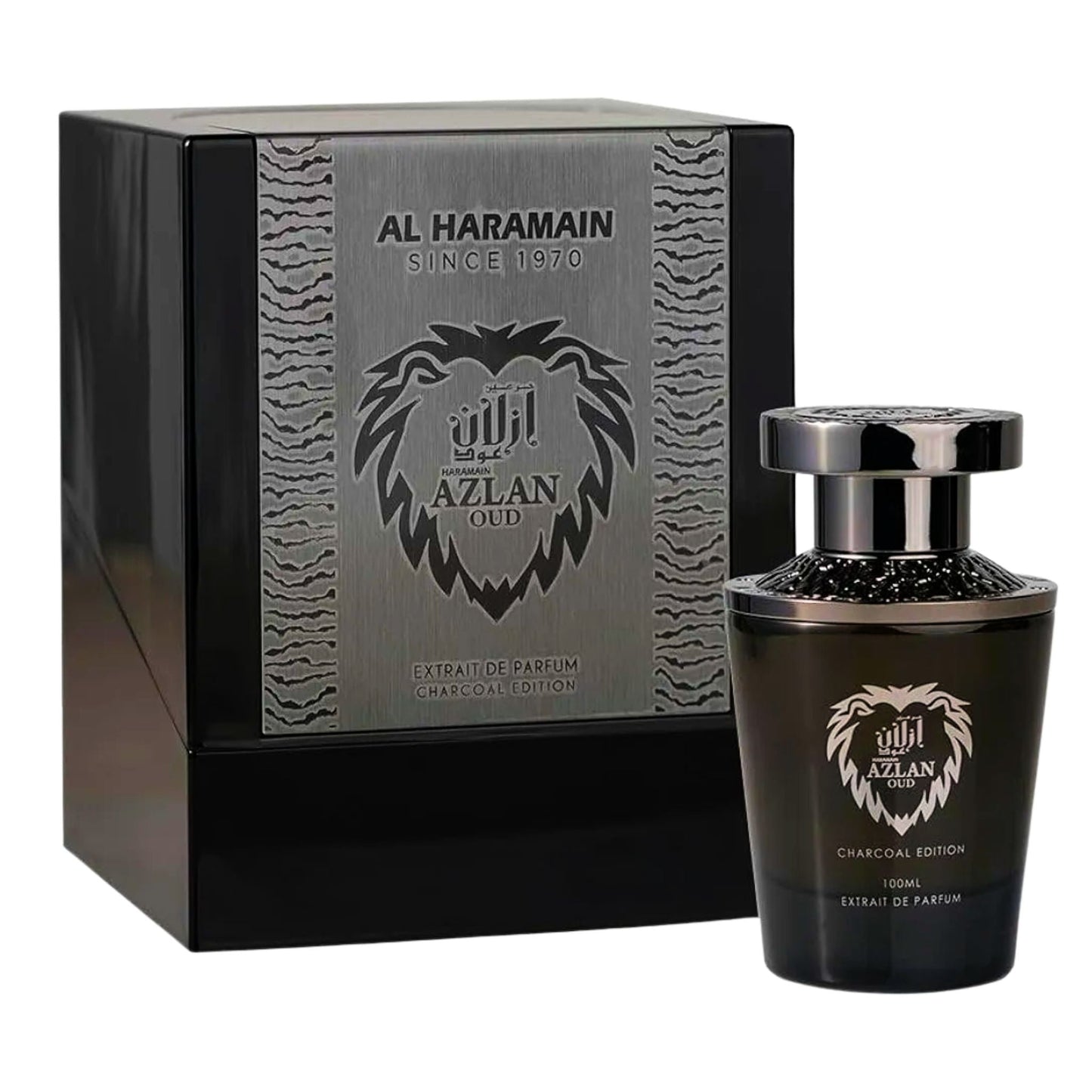 Al Haramain Azlan Oud Charcoal 3.3oz Men XDP Spray by Al Haramain