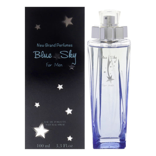 New Brand Blue Sky 3.3oz Men EDT Spray by New Brand