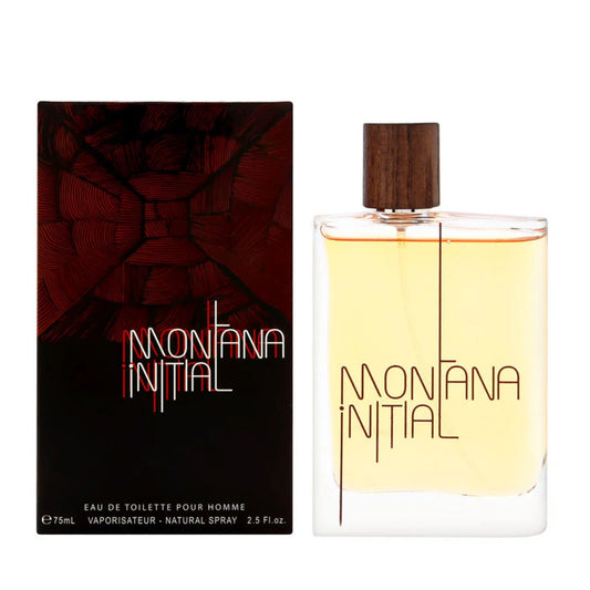 Montana Initial 2.5oz Men EDT Spray by Montana