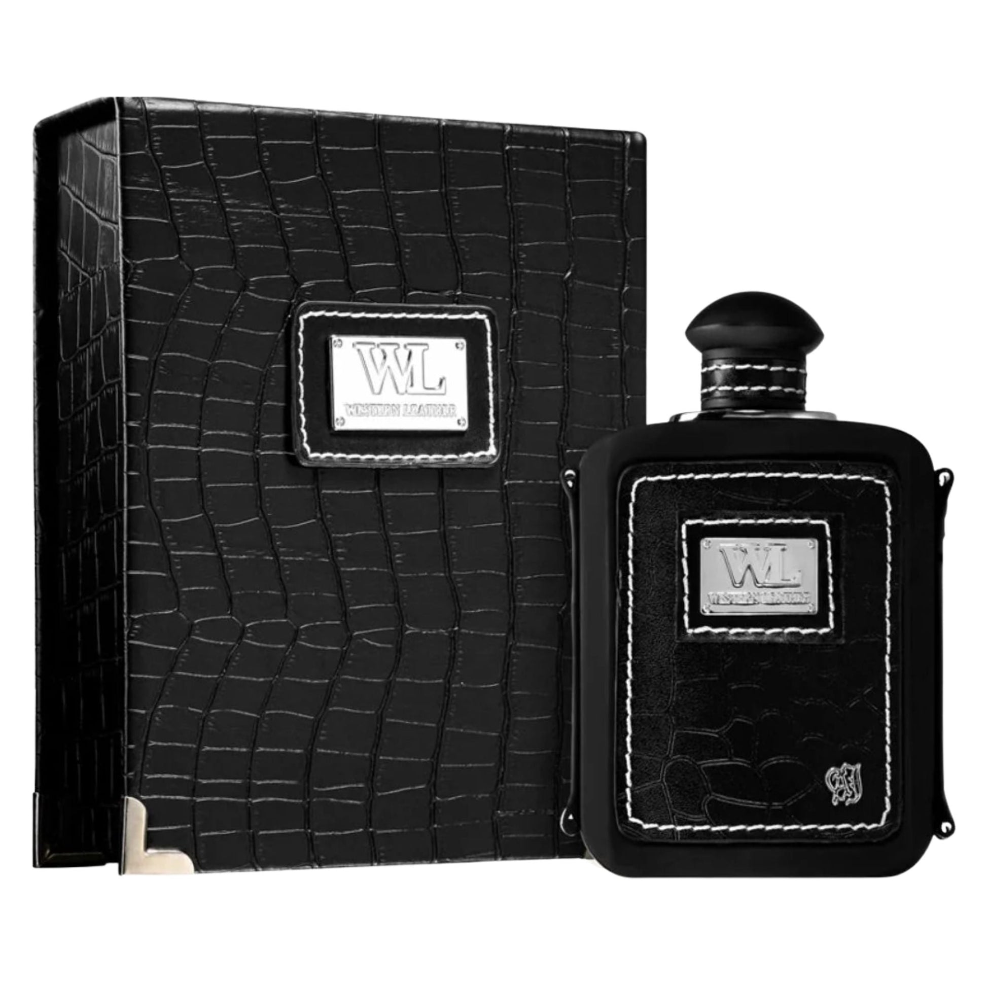 Alexandre J Western Leather Black 3.4oz Men EDP by Alexandre J