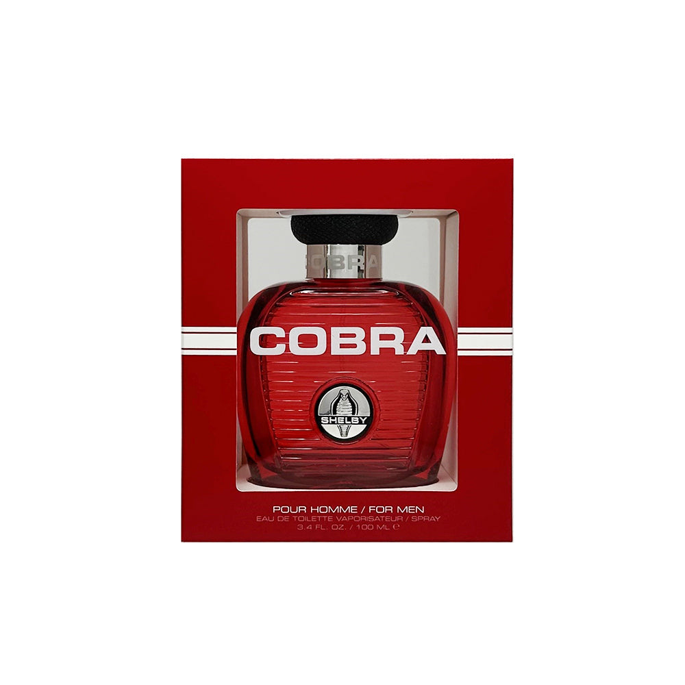 Shelby Cobra Red 3.4oz Men EDT Spray by Shelby