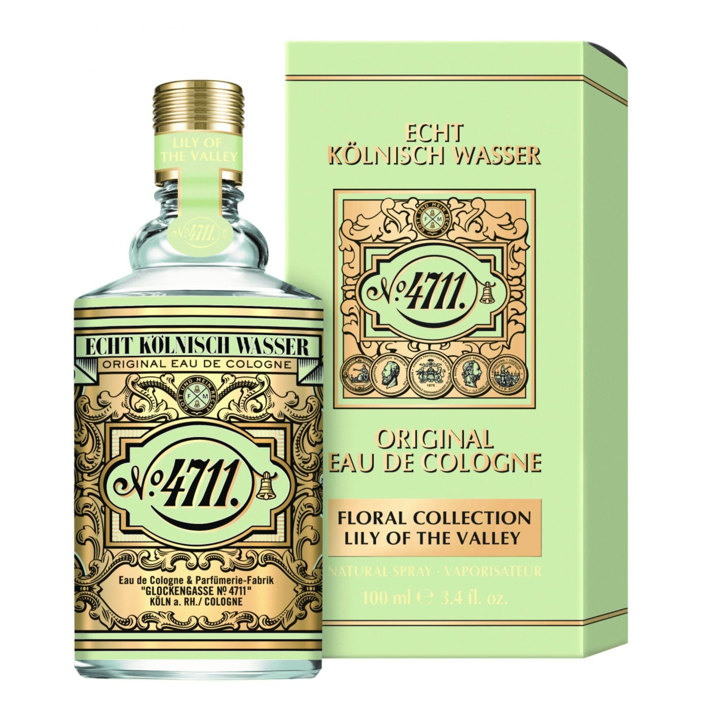 4711 Lily Of Valley 3.4oz Unisex EDC Spray by 4711 Muelhens