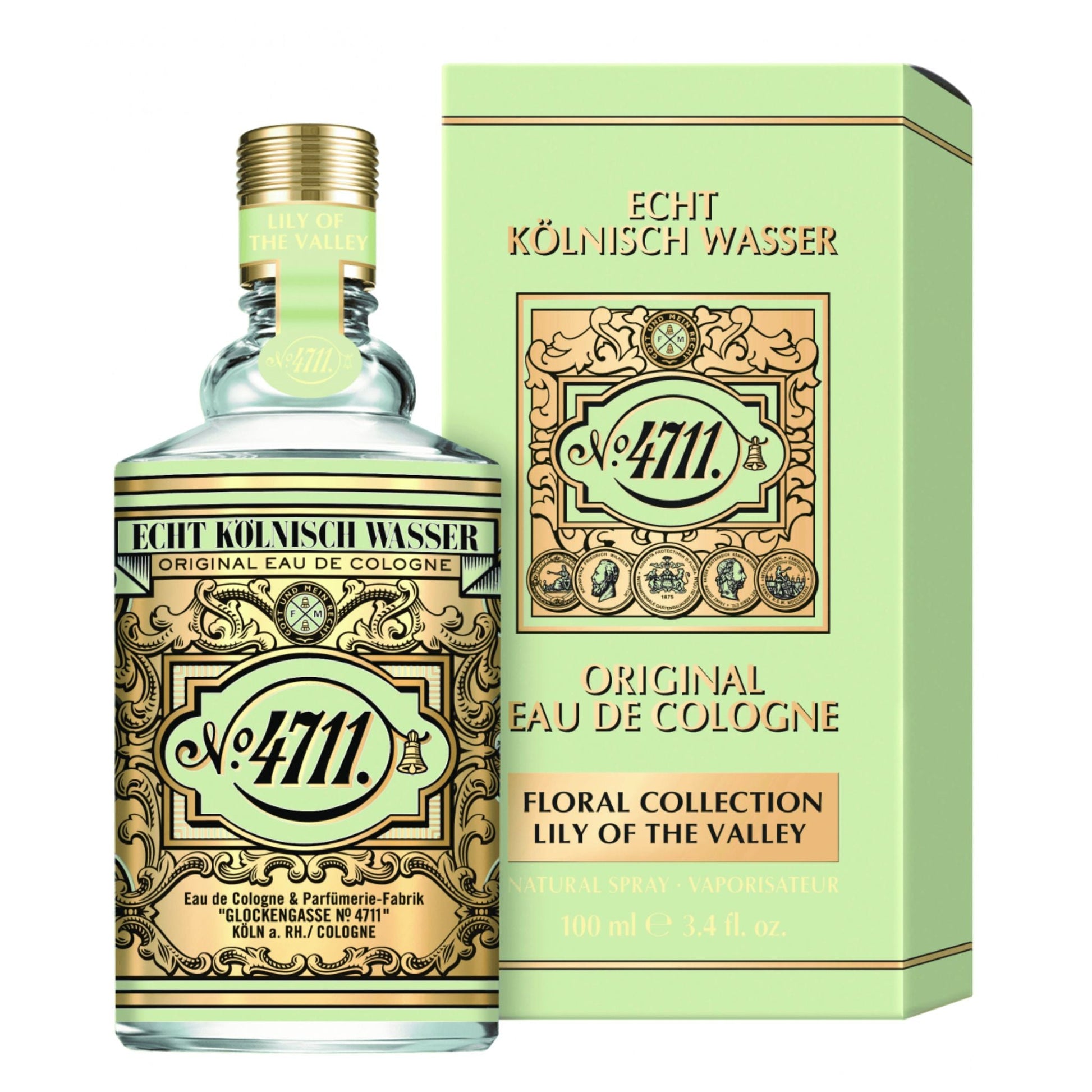 4711 Lily Of Valley 3.4oz Unisex EDC Spray by 4711 Muelhens