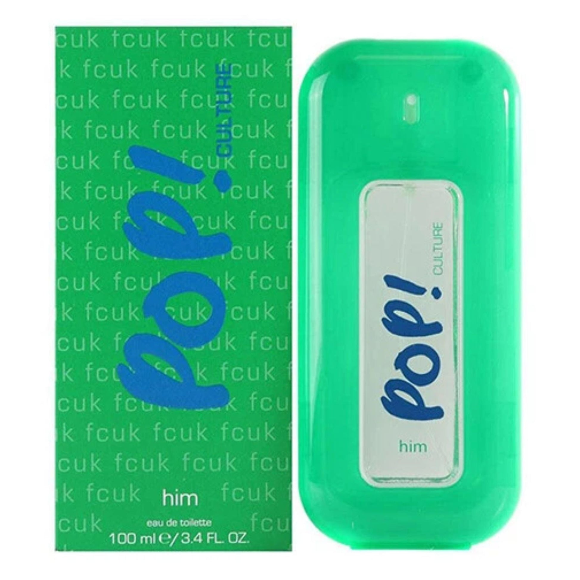 Fcuk Pop! Culture 3.4oz Men EDT Spray by French Connection